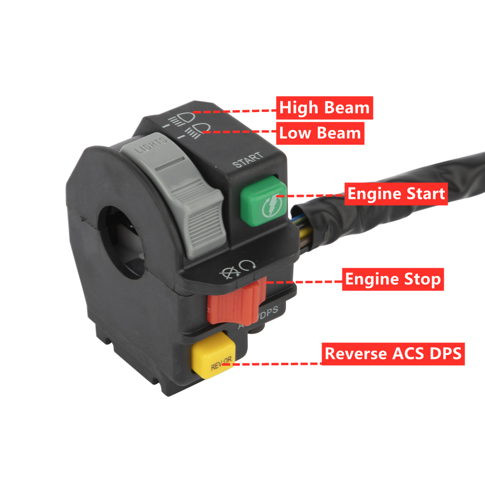 Outlander 400 Lenkerschalter