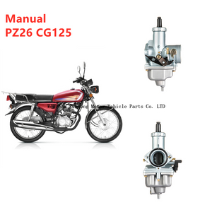 Honda Manual PZ26 CG125 125CC Motorrad Vergaser