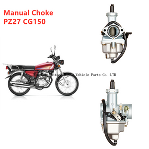 Honda 27MM PZ27 CG150 Manueller Motorradvergaser