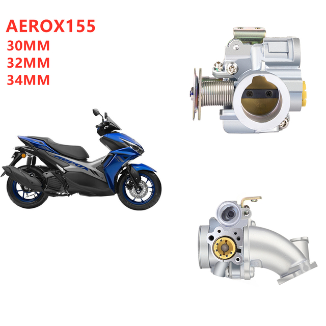 Yamaha Aerox 155 Motorrad Drosselklappe