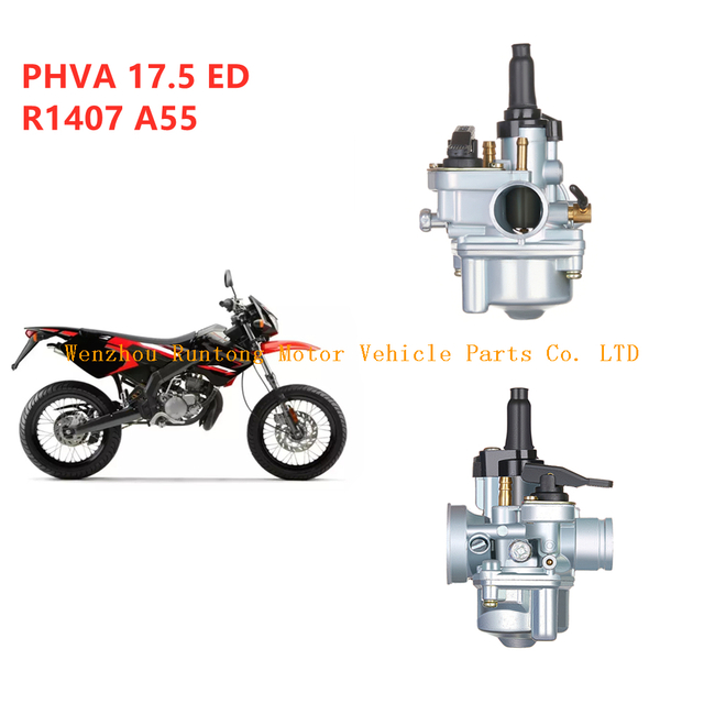 Dellorto PHVA 17,5 ED R1407 A55 Scooter Motorrad Vergaser